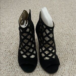 Michael Kors Black Cutout Heels